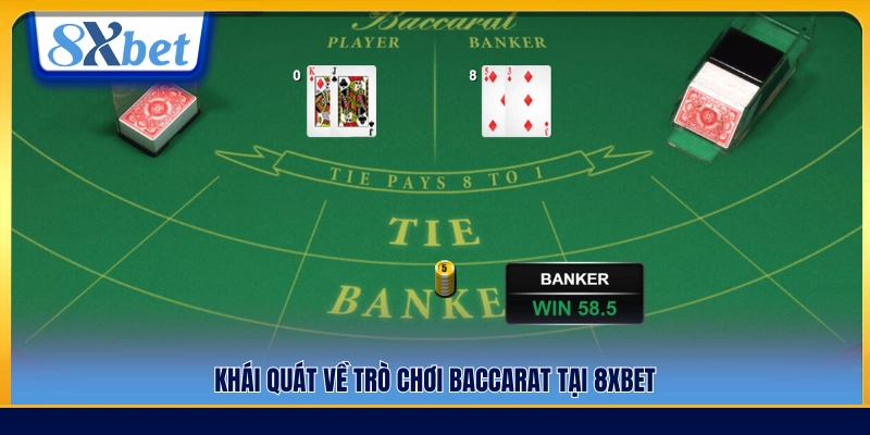 Tổng quan về cách chơi Baccarat 8xbet 