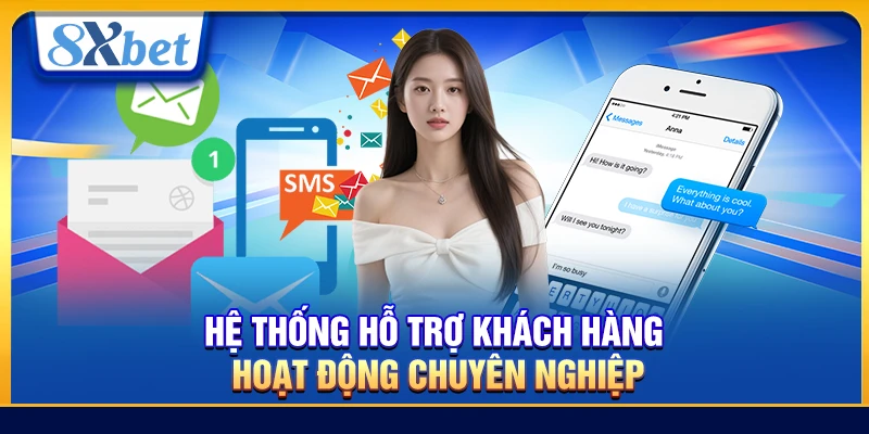 Hệ thống hỗ trợ khách hàng hoạt động chuyên nghiệp