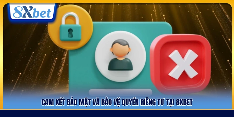 Cam kết bảo vệ dữ liệu và quyền riêng tư người dùng tại 8xbet