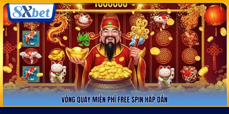 Tính năng Free Spin với vòng quay miễn phí hấp dẫn