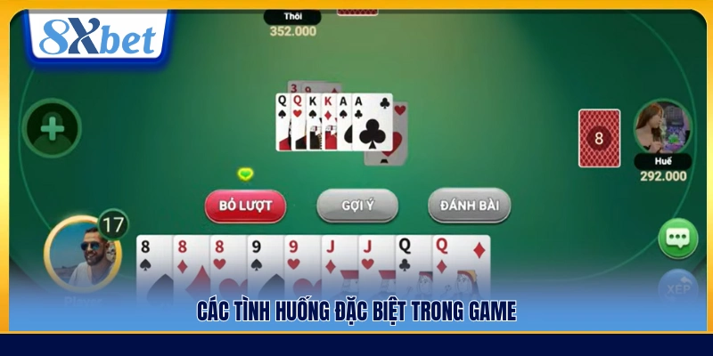 Những trường hợp đặc biệt có thể xảy ra trong ván chơi